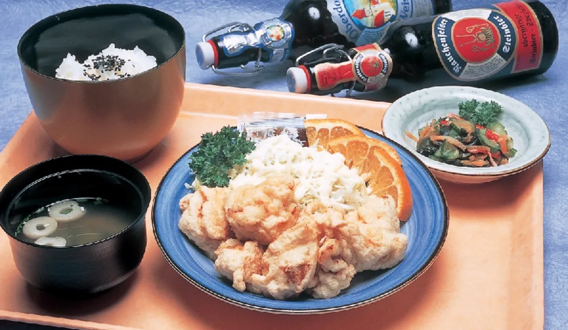 とり天定食